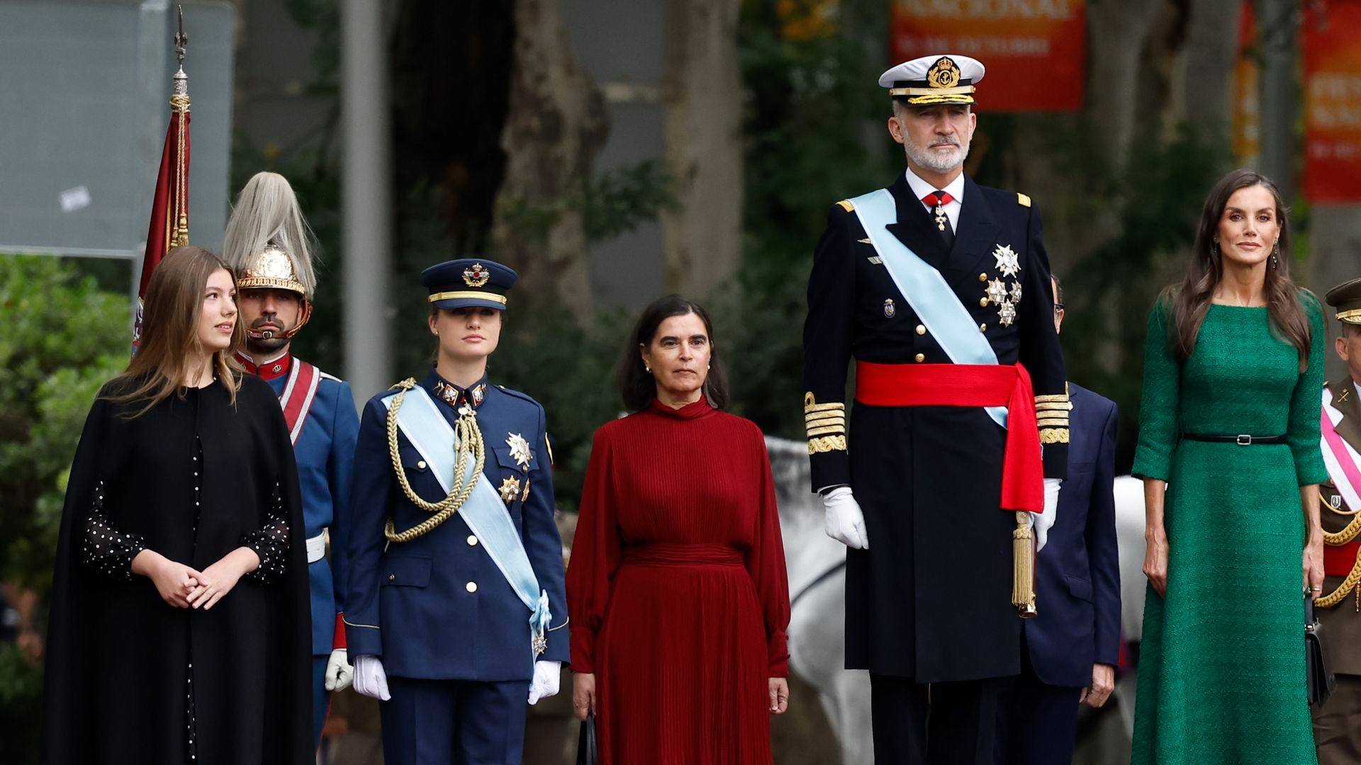 La princesa leonor en el Día de la Hispanidad 2025