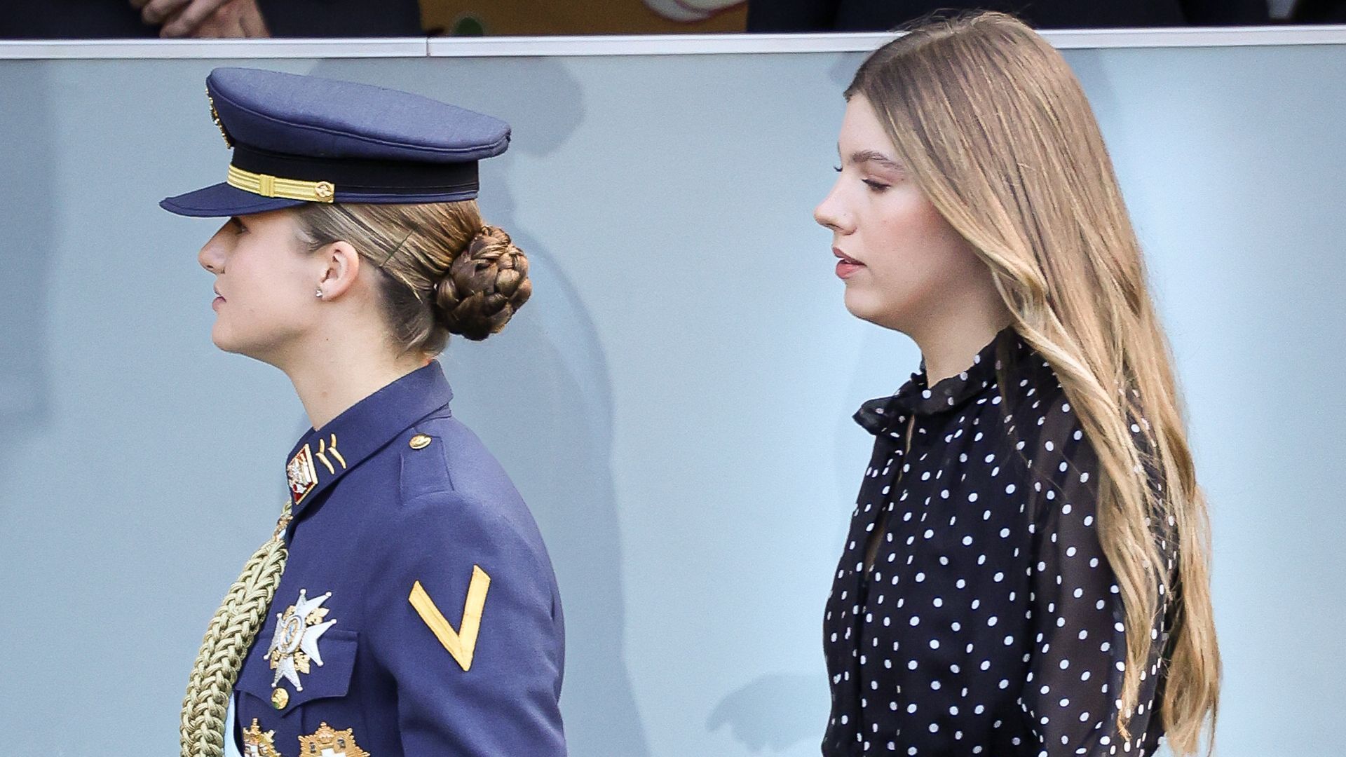 La princesa Leonor y la infanta Sofía