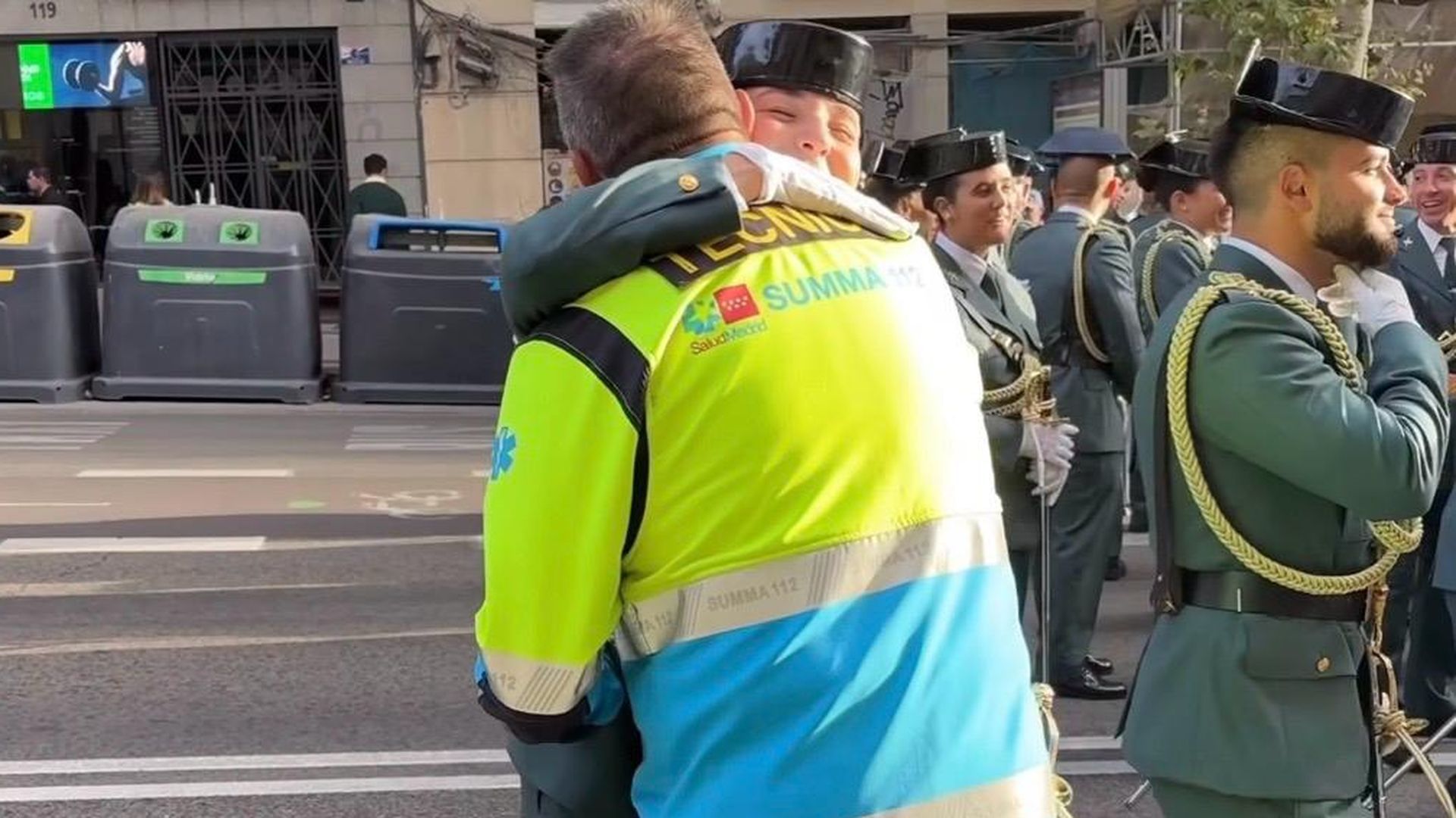 La sorpresa de un técnico del Summa a su hija