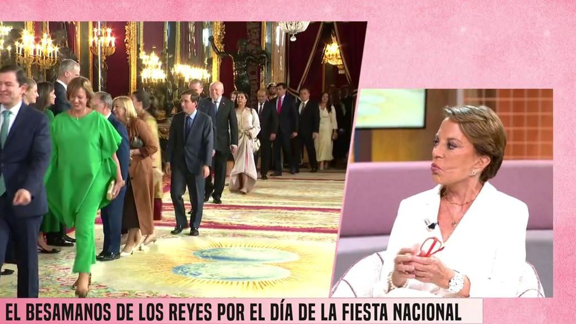 María Eugenia Yagüe cuenta cómo ha sido el besamanos a los reyes: "Los canapés, muy austeros" Fiesta 2025 Top Vídeos 854