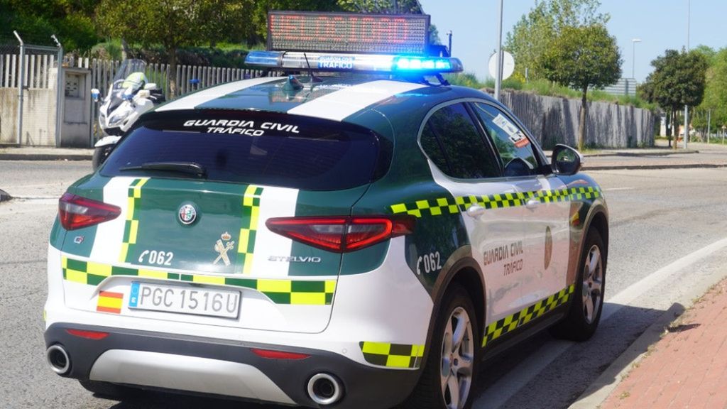 Control de velocidad de la Guardia Civil