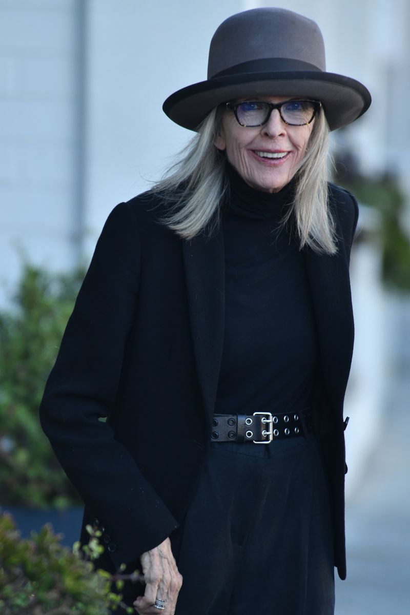 Diane Keaton, en una de sus últimas apariciones públicas, en agosto de 2024