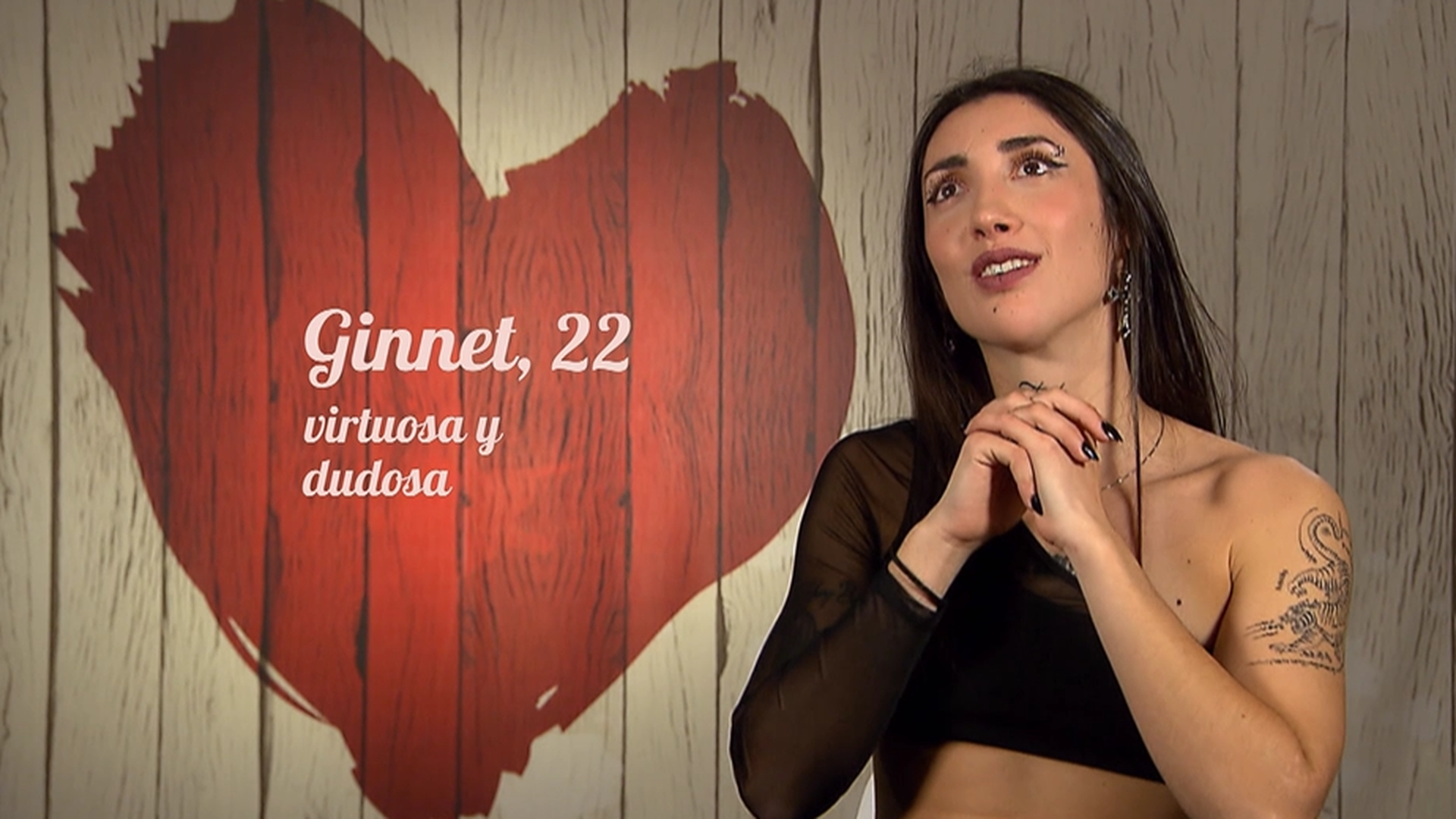 Ginnet en su cita con Alejandro de 'First Dates'