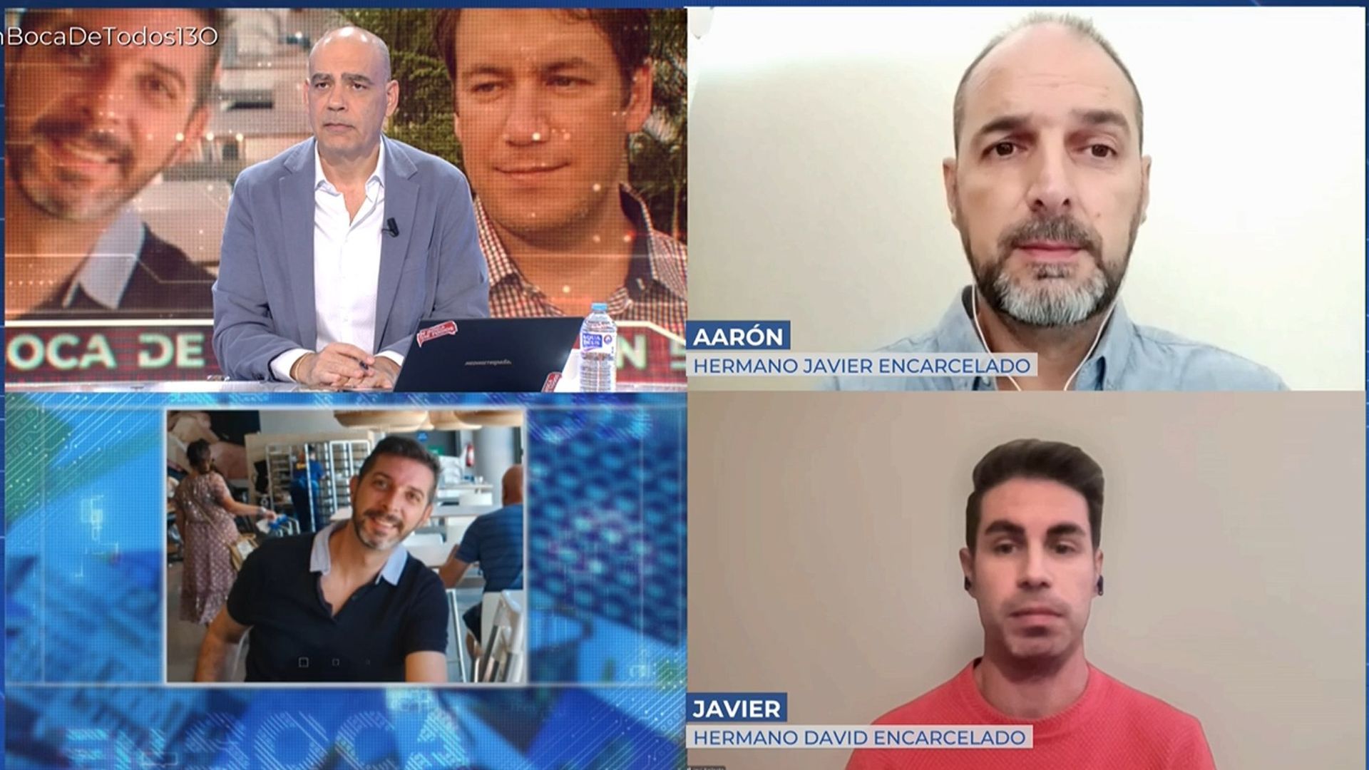 Hermanos encarcelado