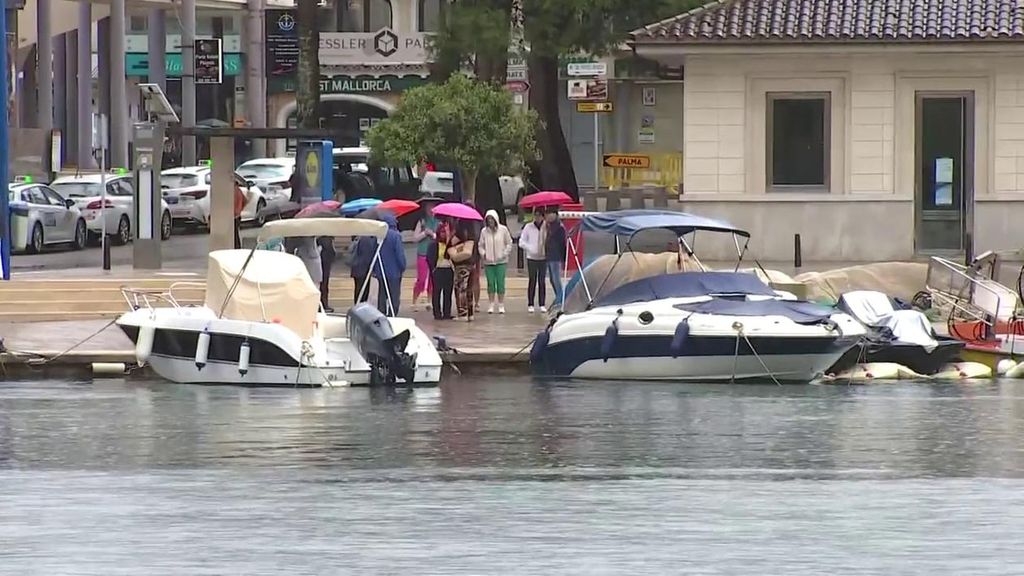 La Aemet mantiene activos los avisos en el archipiélago balear: más de 50 litros por metro cuadrado
