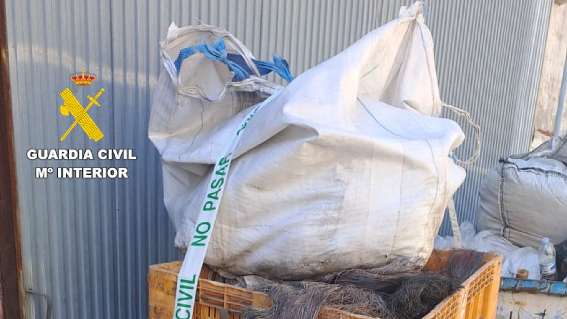 Los detenidos sustraían cable de cobre de telefonía