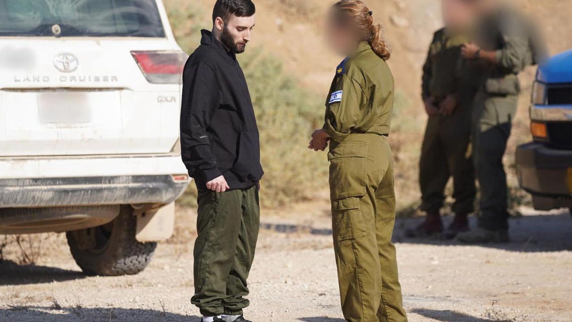 Matan Angrest, rehén liberado