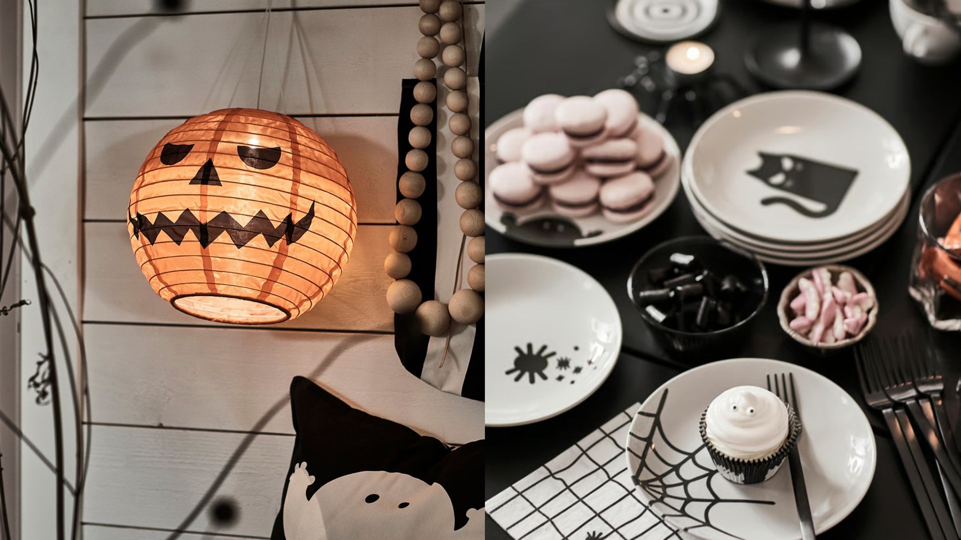 Productos de Halloween, en un montaje de fotos