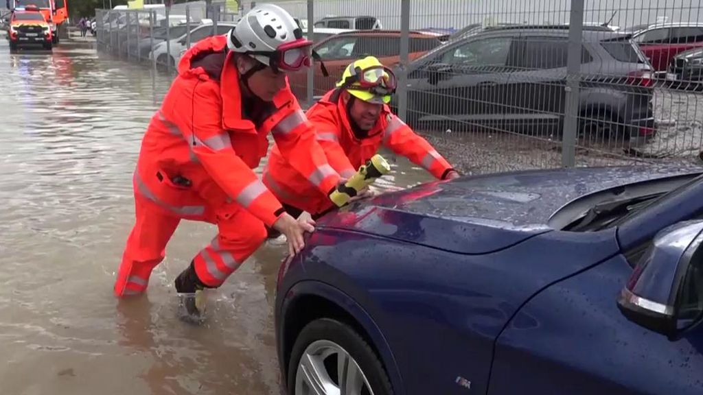 Valencia vuelve a tener todas las alarmas activas: hasta 40 litros por metro cuadrado