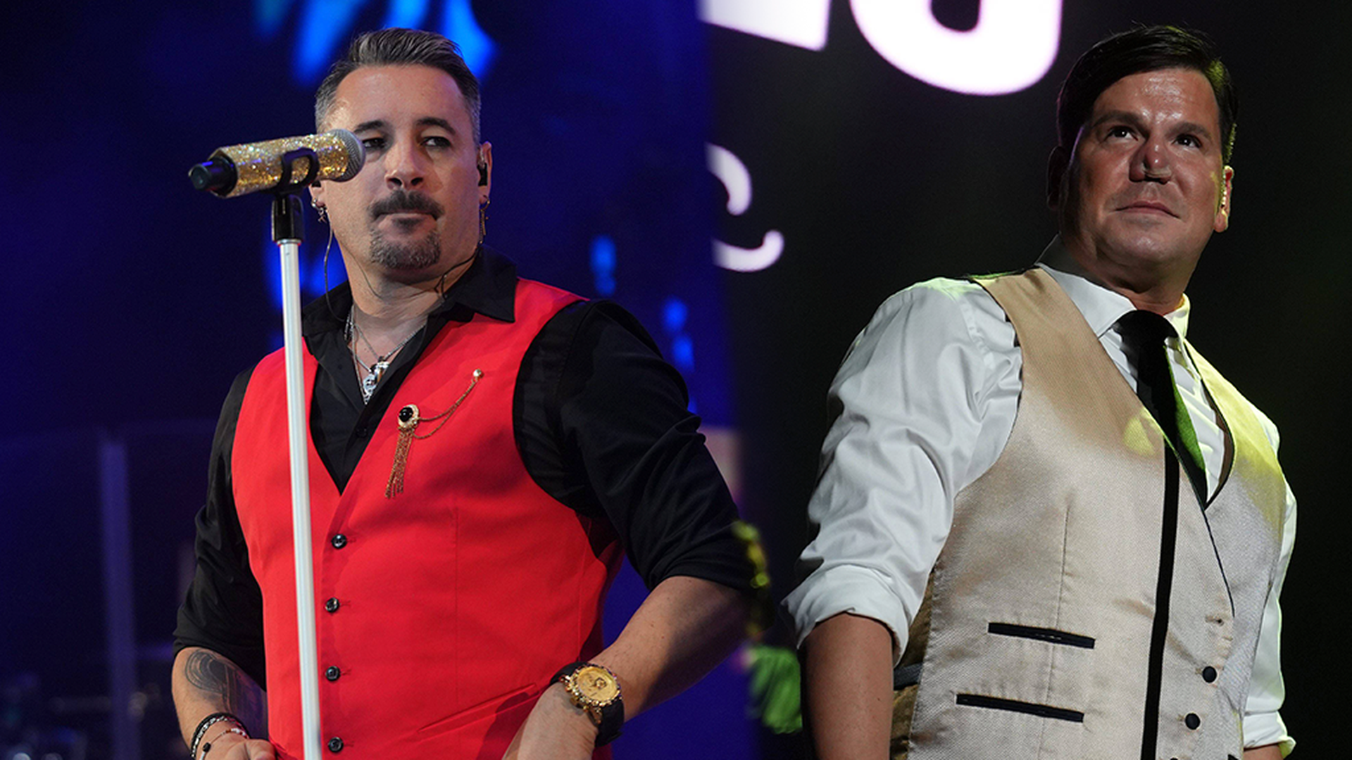 Andy y Lucas en su último concierto