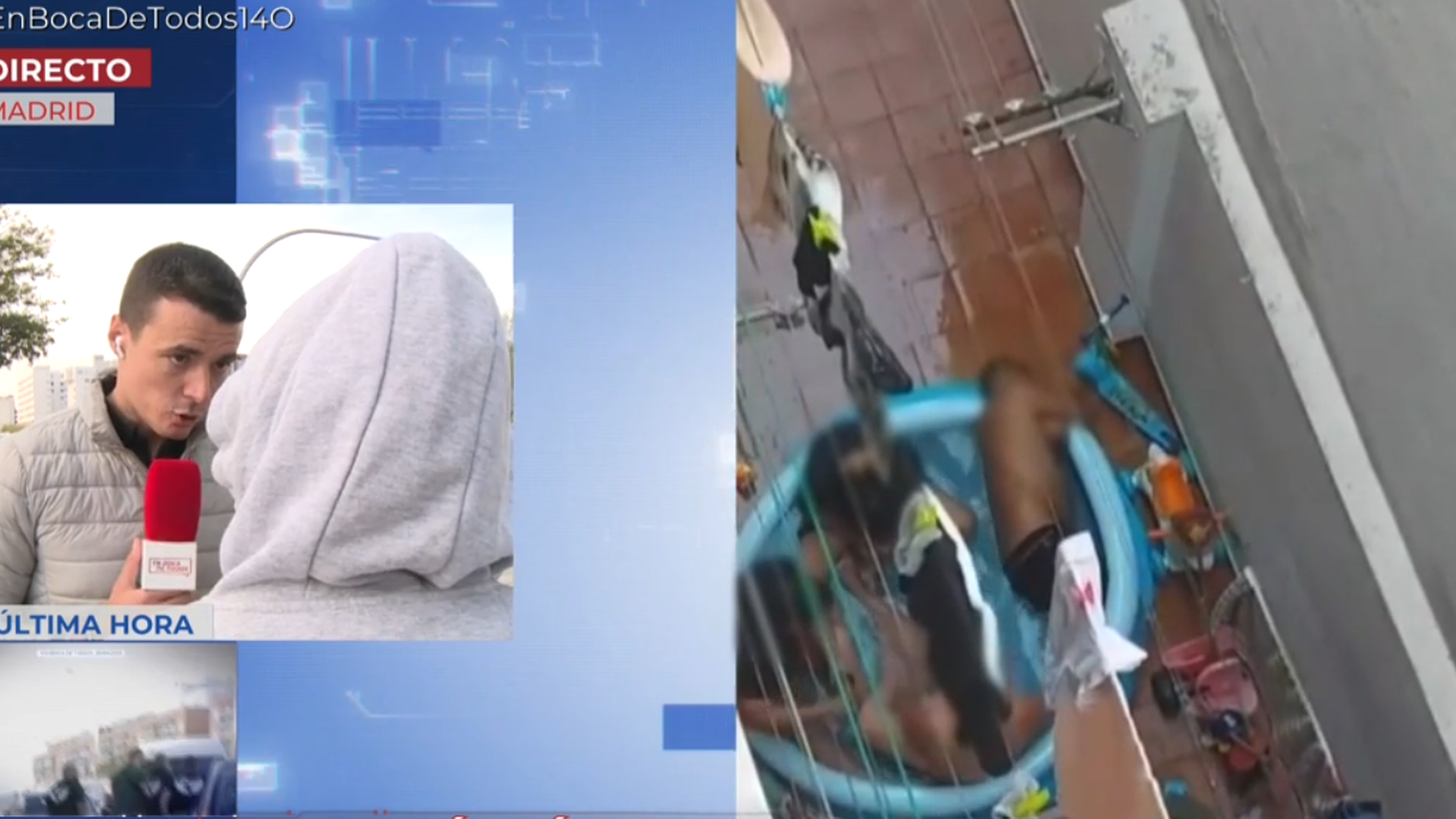 Así vivía el padre que fue pillado mientras violaba a su hija de 8 años en Usera, Madrid: las impactantes imágenes