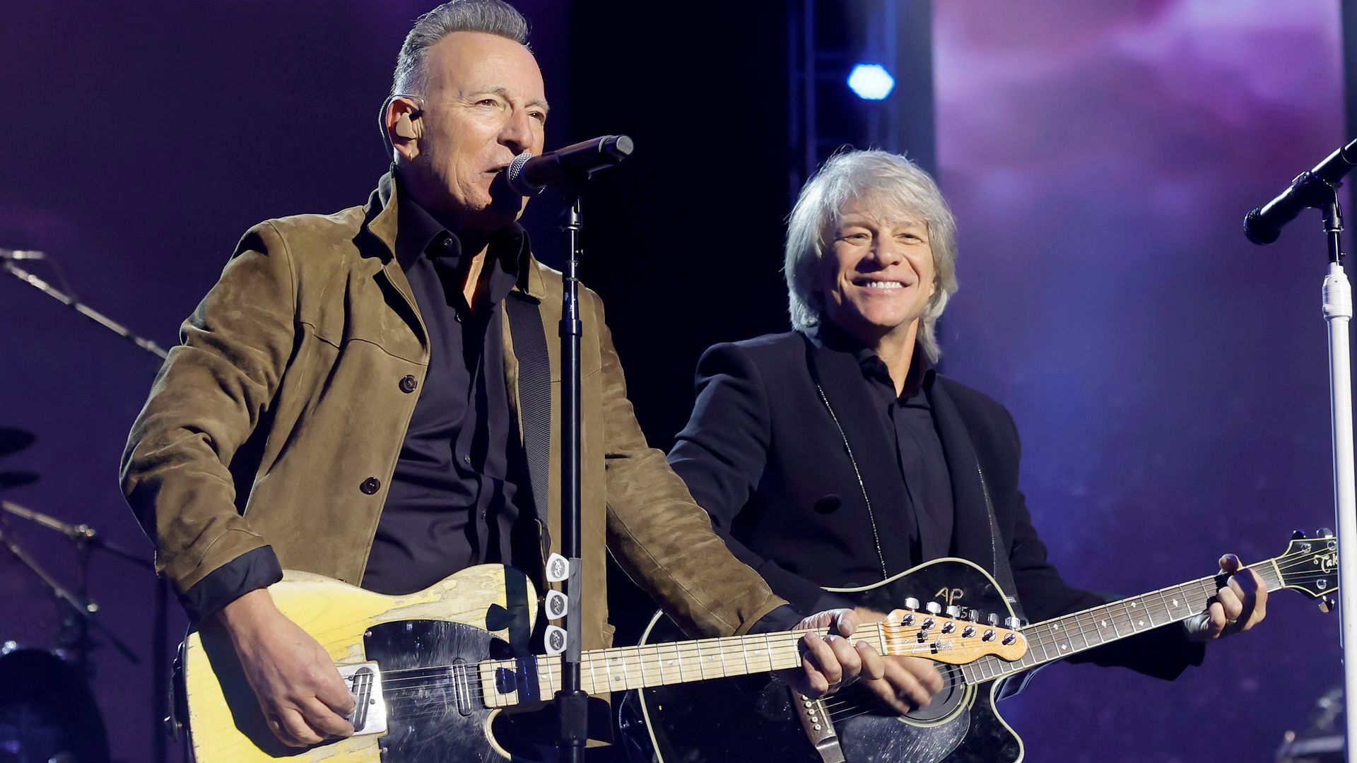 Bruce Springsteen y Bon Jovi