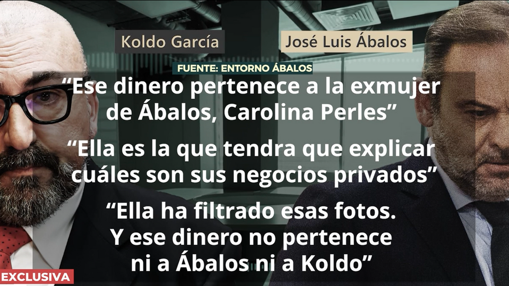 Exclusiva | El Entorno de Ábalos culpa a su exmujer de las fotos con fajos de billetes: "Solo busca hacer daño"