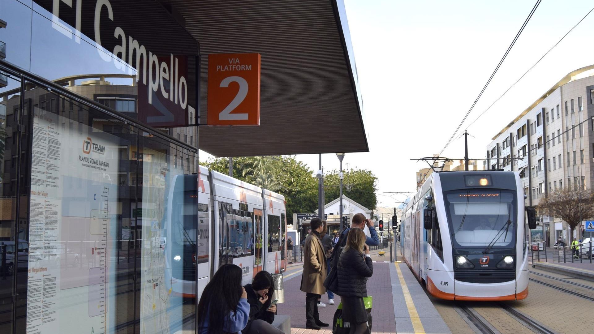 Estación del TRAM en El Campello
