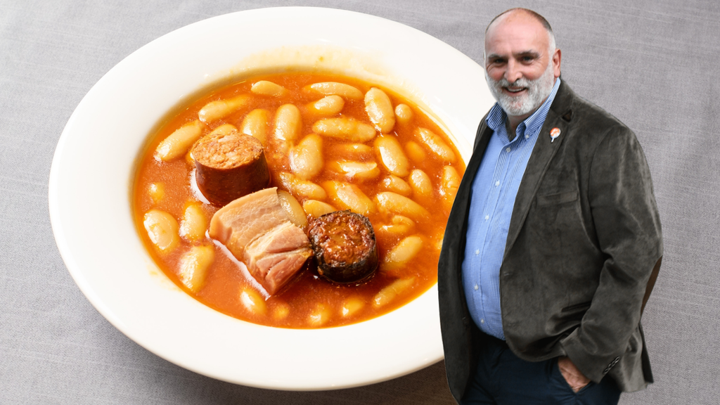 Fabada del chef José Andrés