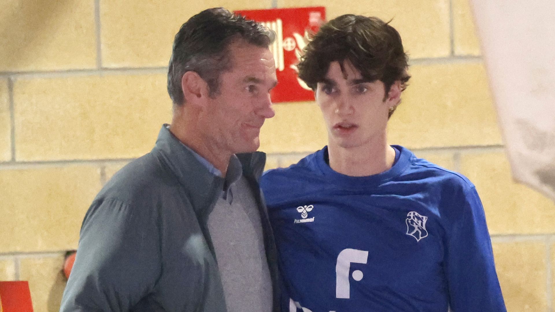 Iñaki Urdangarin junto a su hijo, Pablo Urdangarin