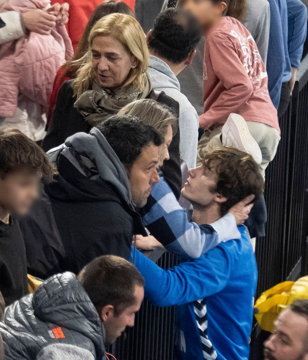 La infanta Cristina, Johanna Zott y Pablo Urdangarin