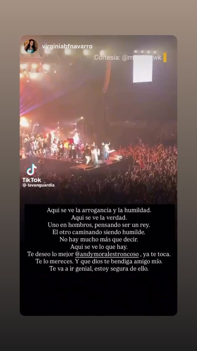 Los mensajes que Andy Morales ha compartido