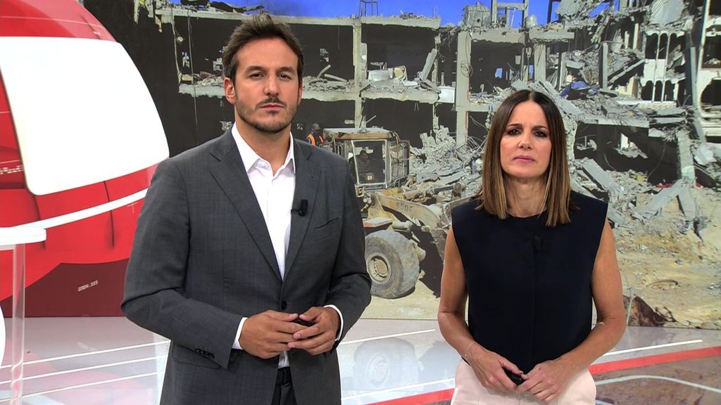 Con Diego Losada y Mónica Sanz Noticias Cuatro 2025 Noche 14/10/2025