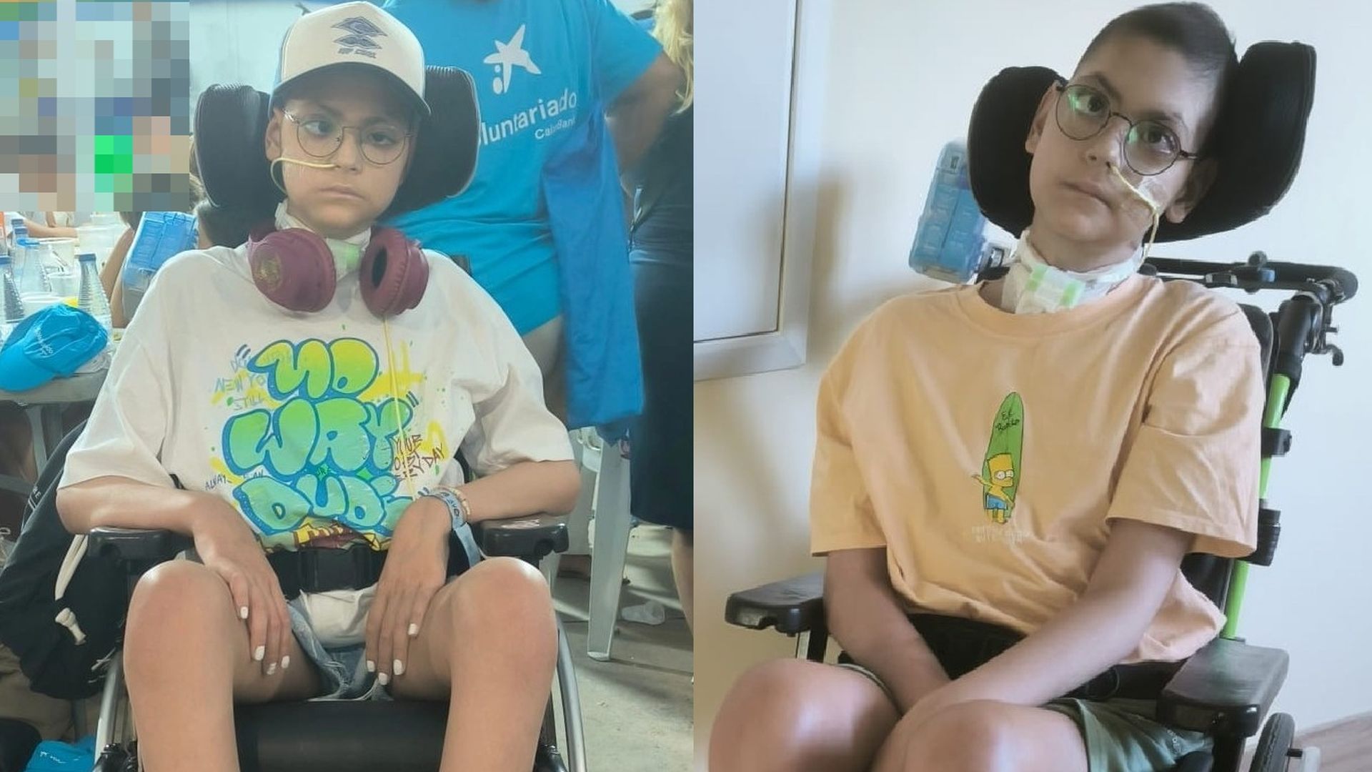 Nico, malagueño superviviente a un tumor cerebral