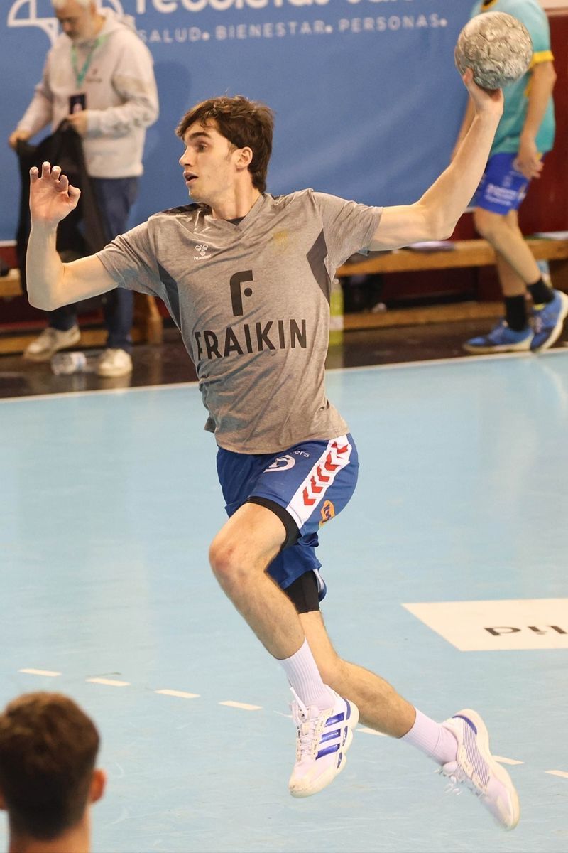 Pablo Urdangarin, en un partido del Fraikin BM Granollers