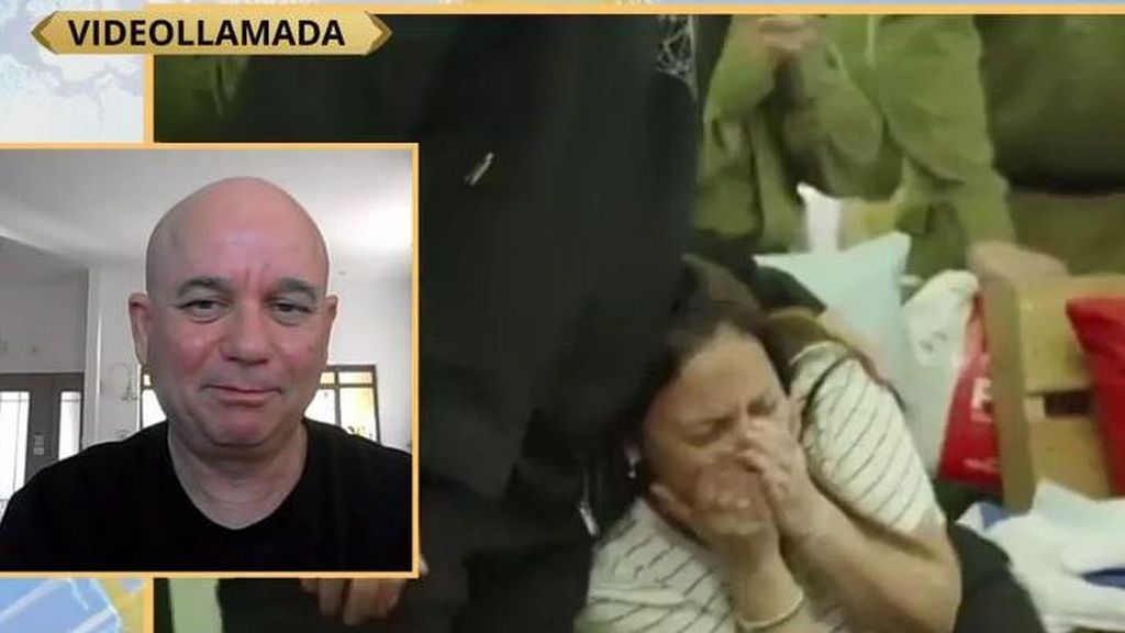 Ricardo, tío de un rehén liberado por Hamás: "Se van a poder recuperar. Estamos felices"