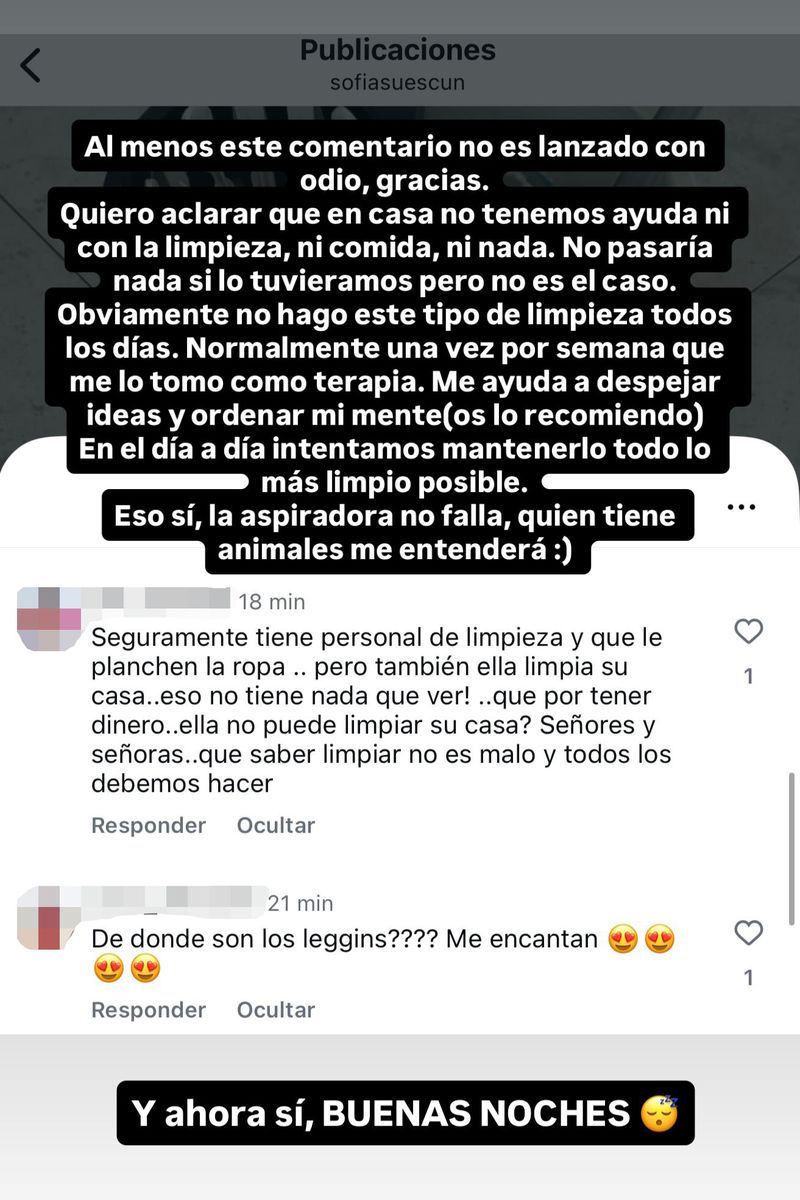 Sofía Suescun responde: ¿tienen ayuda en casa Kiko Jiménez y ella?