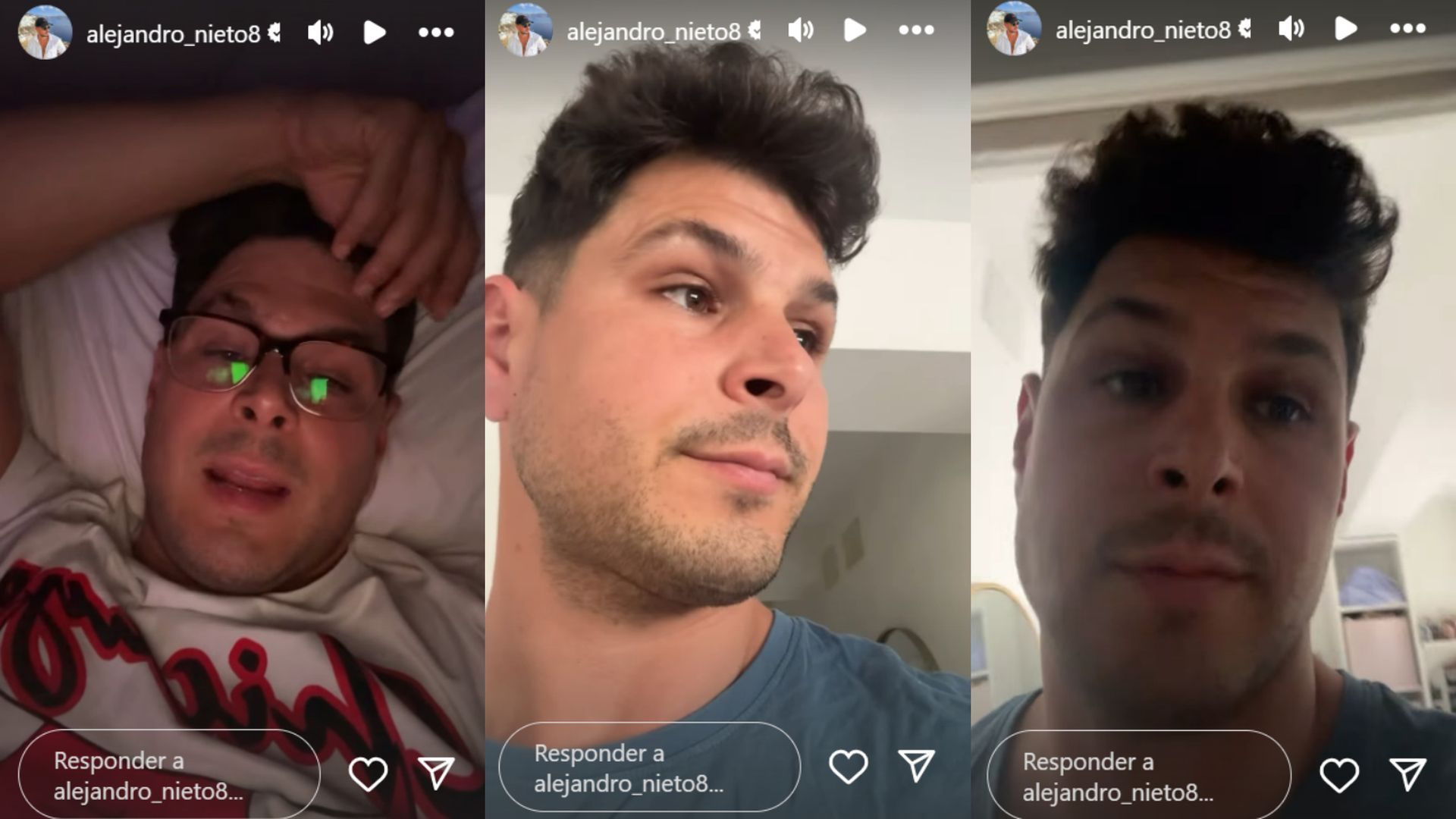 Alejandro Nieto hablando de su estado de salud