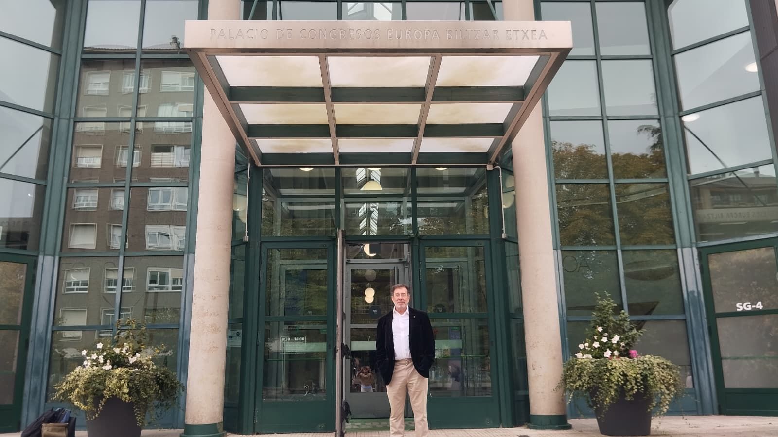 Carlos Egea, experto en sueño, esta mañana en Vitoria