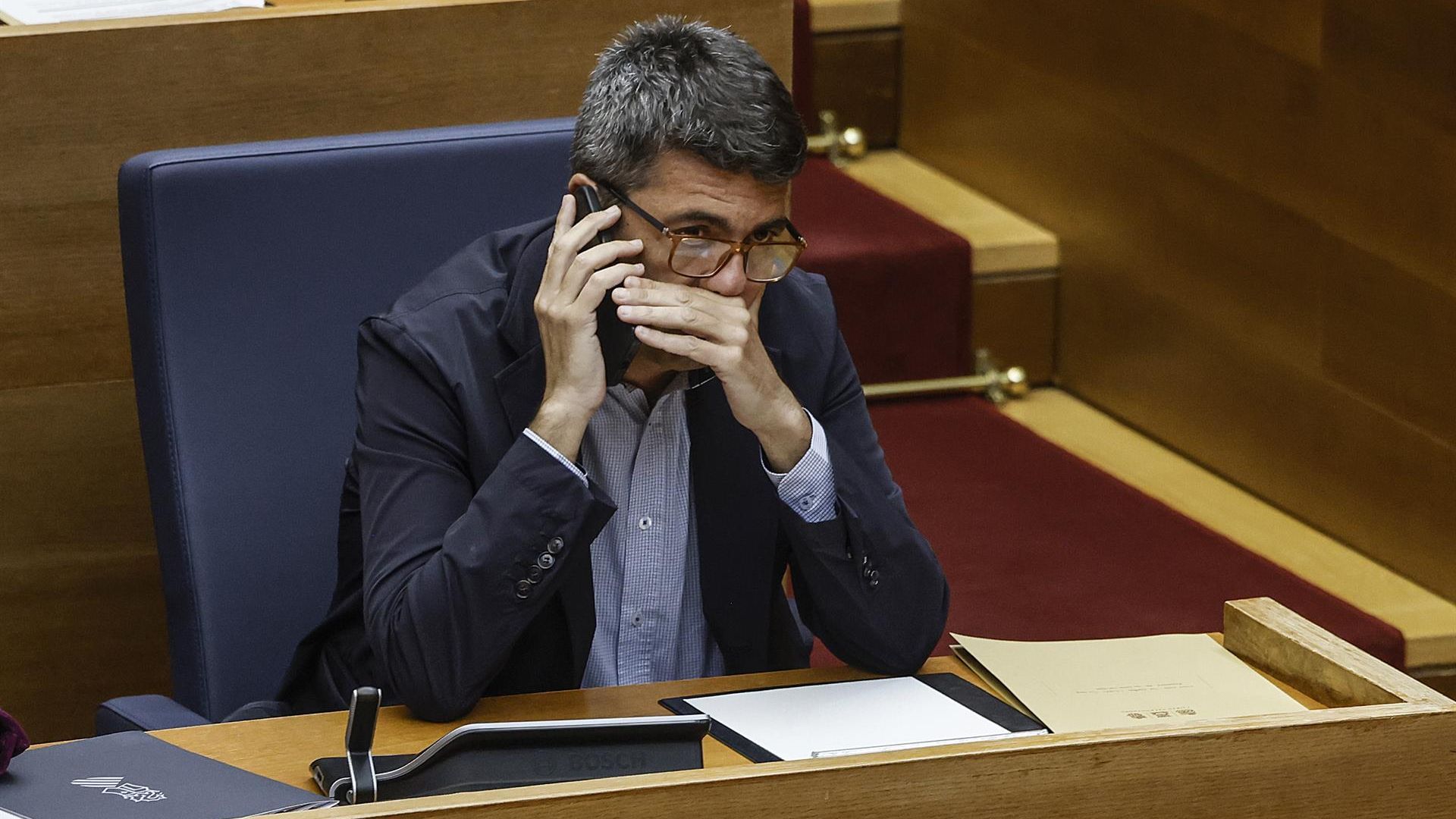 Carlos Mazón en Les Corts