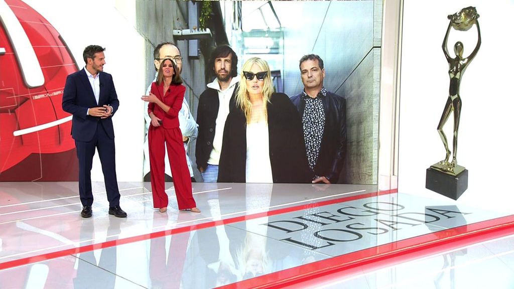 Diego Losada, Antenas de Oro 2025: su reacción en Noticias Cuatro ante el homenaje de sus compañeros