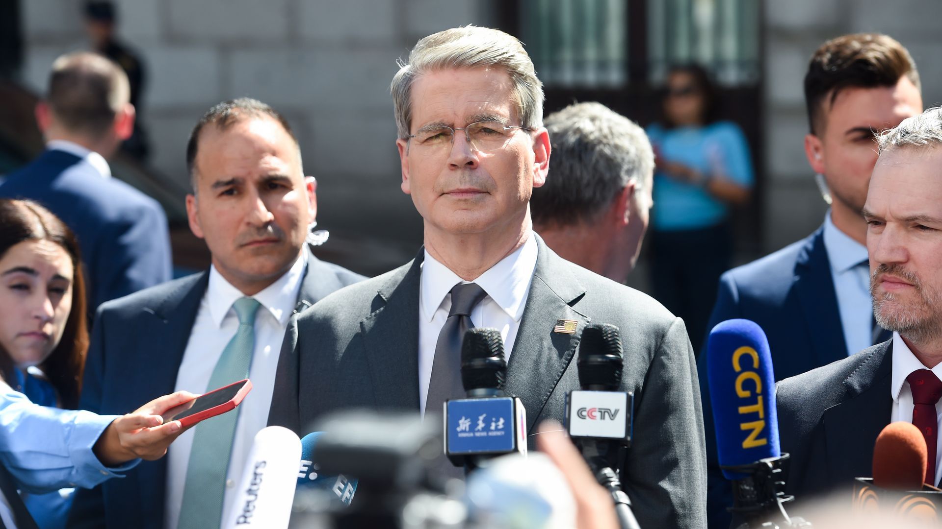 El secretario del Tesoro de EEUU, Scott Bessent