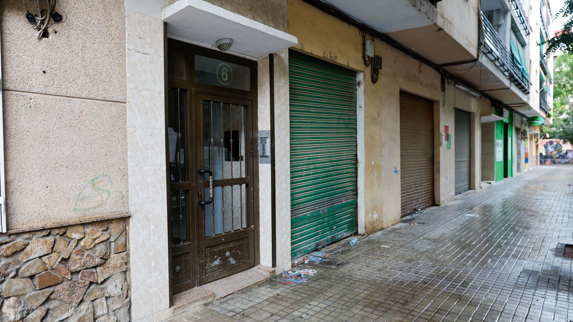 Fachada del edificio donde fue hallado el cadáver momificado de Antonio Famoso