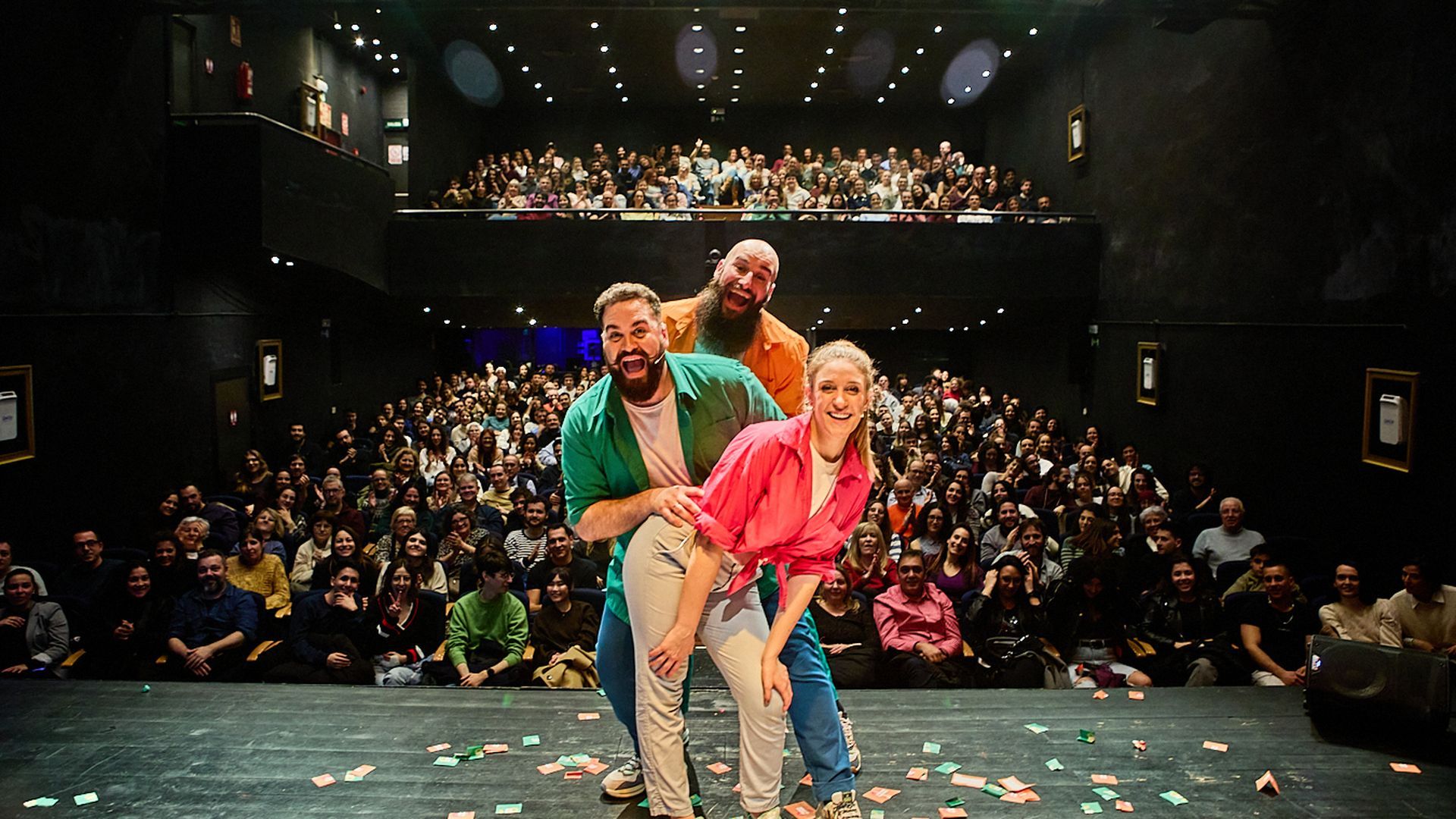 'Impro Show,' el arte de la improvisación que arrasa en Barcelona