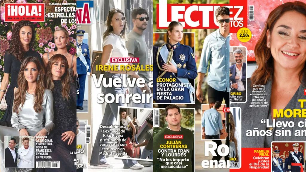Las portadas del 15 de octubre
