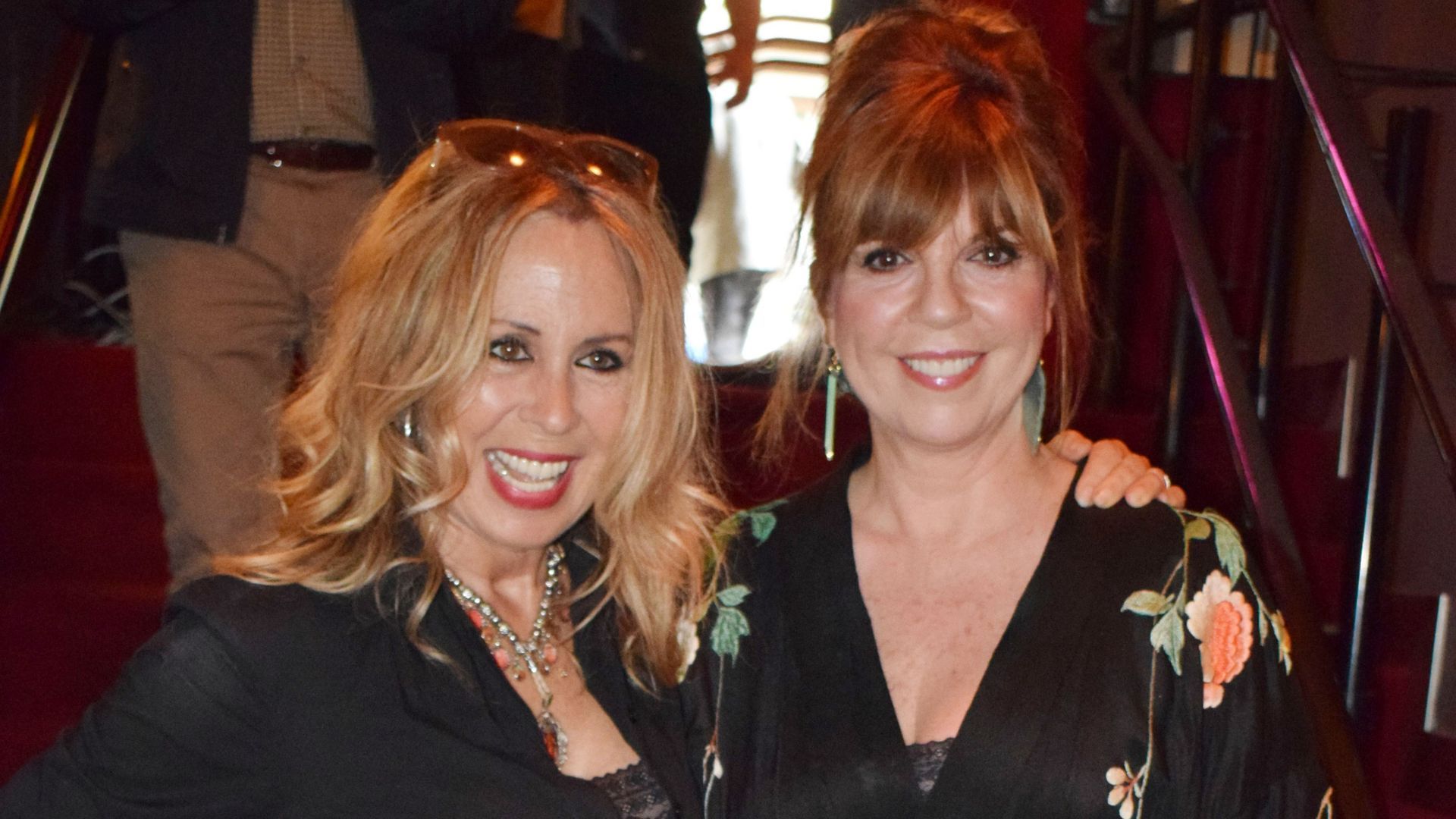 Miriam Díaz Aroca y Belinda Washington