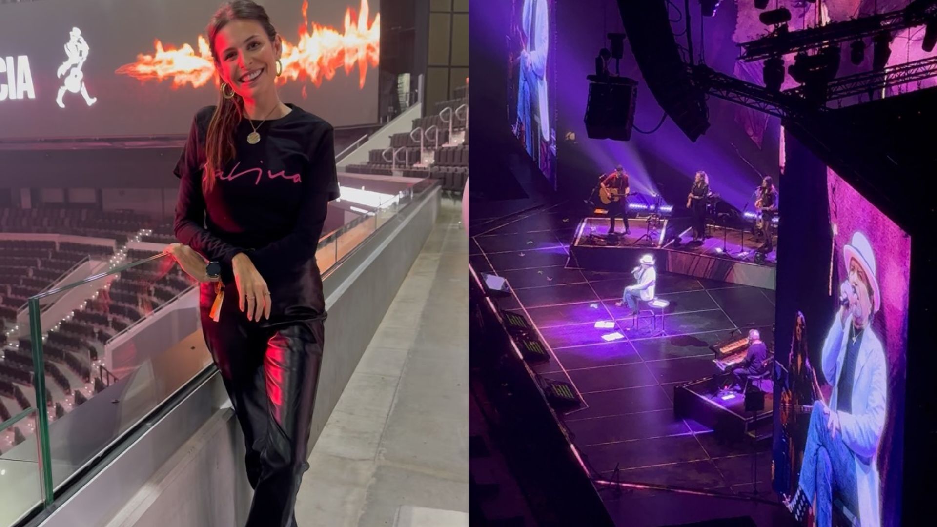 Noah Higón, en el concierto de Sabina