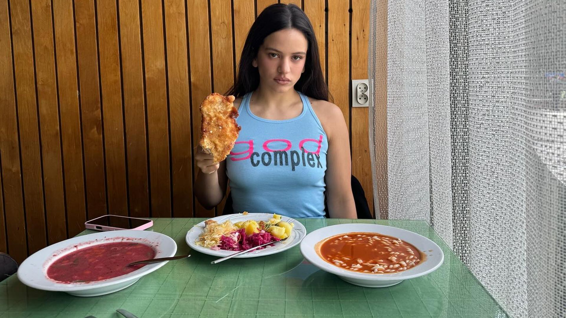 Rosalía ha comido algunos de los platos tradicionales de Polonia