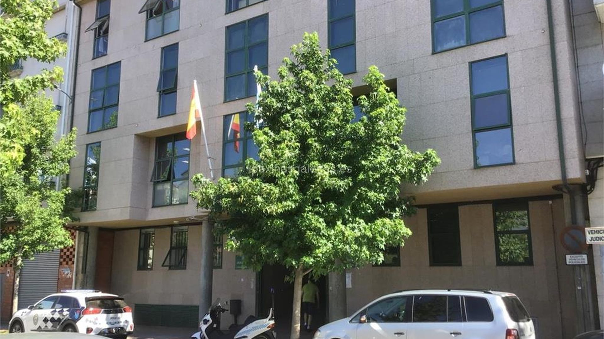 Sede de los juzgados en Verín, Ourense