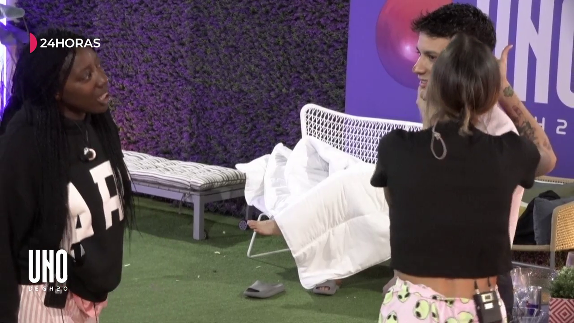 Gloria y Dani confiesan su atracción y dejan en shock a sus compañeros con un sensual juego: “¡Qué lengua más sexy!”