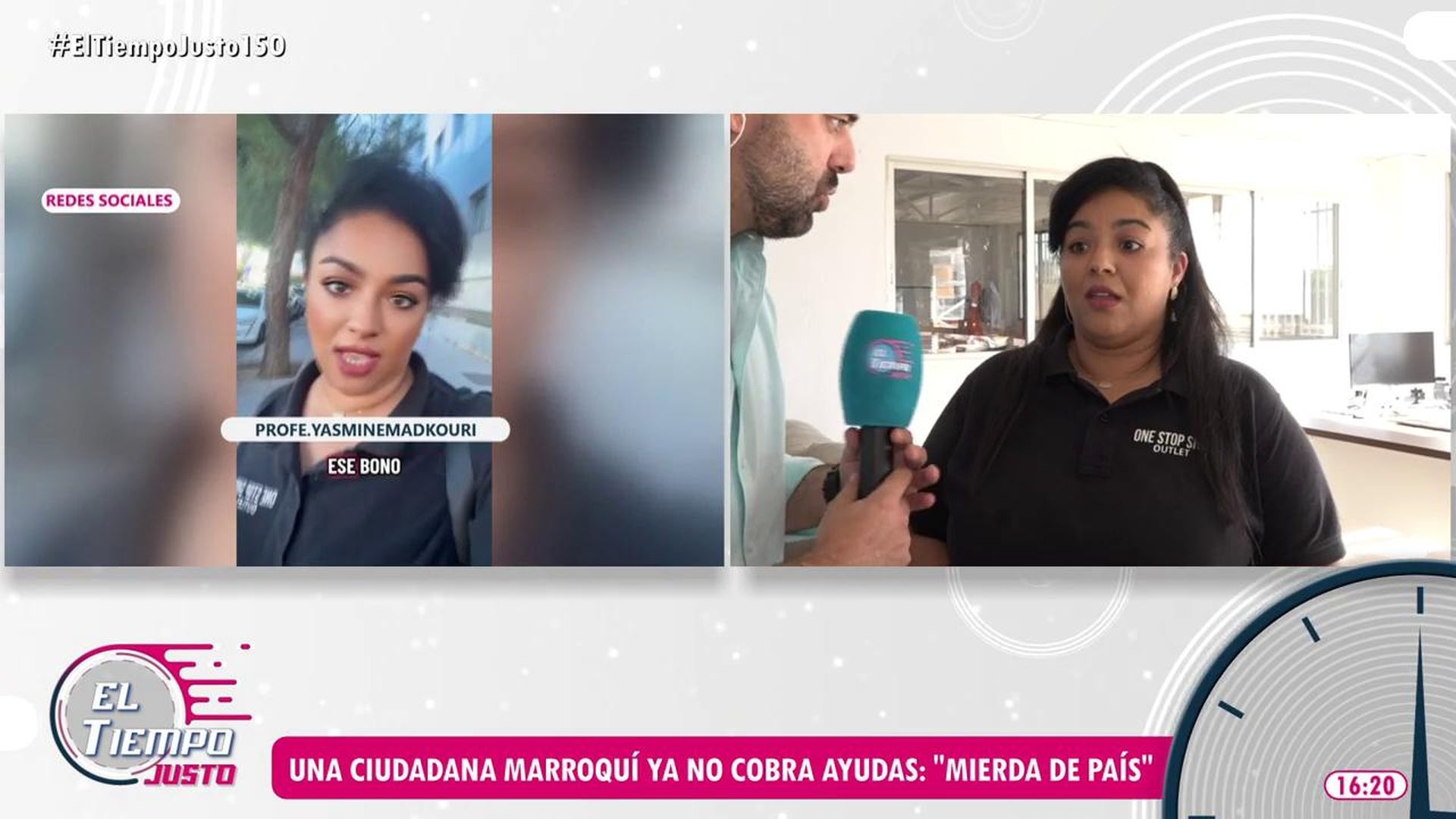 Yasmine se hizo viral tras desahogarse contra el sistema español