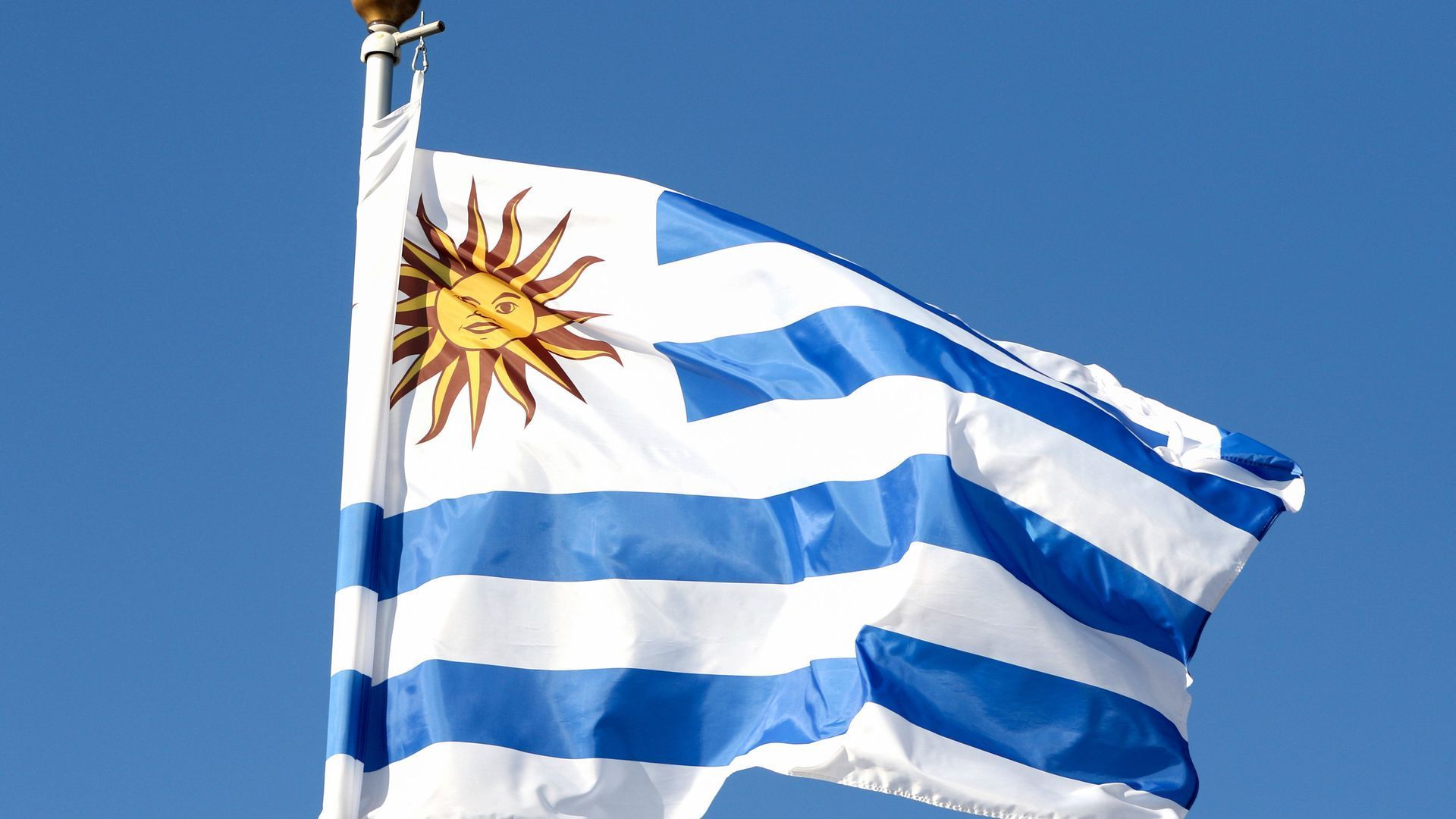 Archivo - Bandera de Uruguay