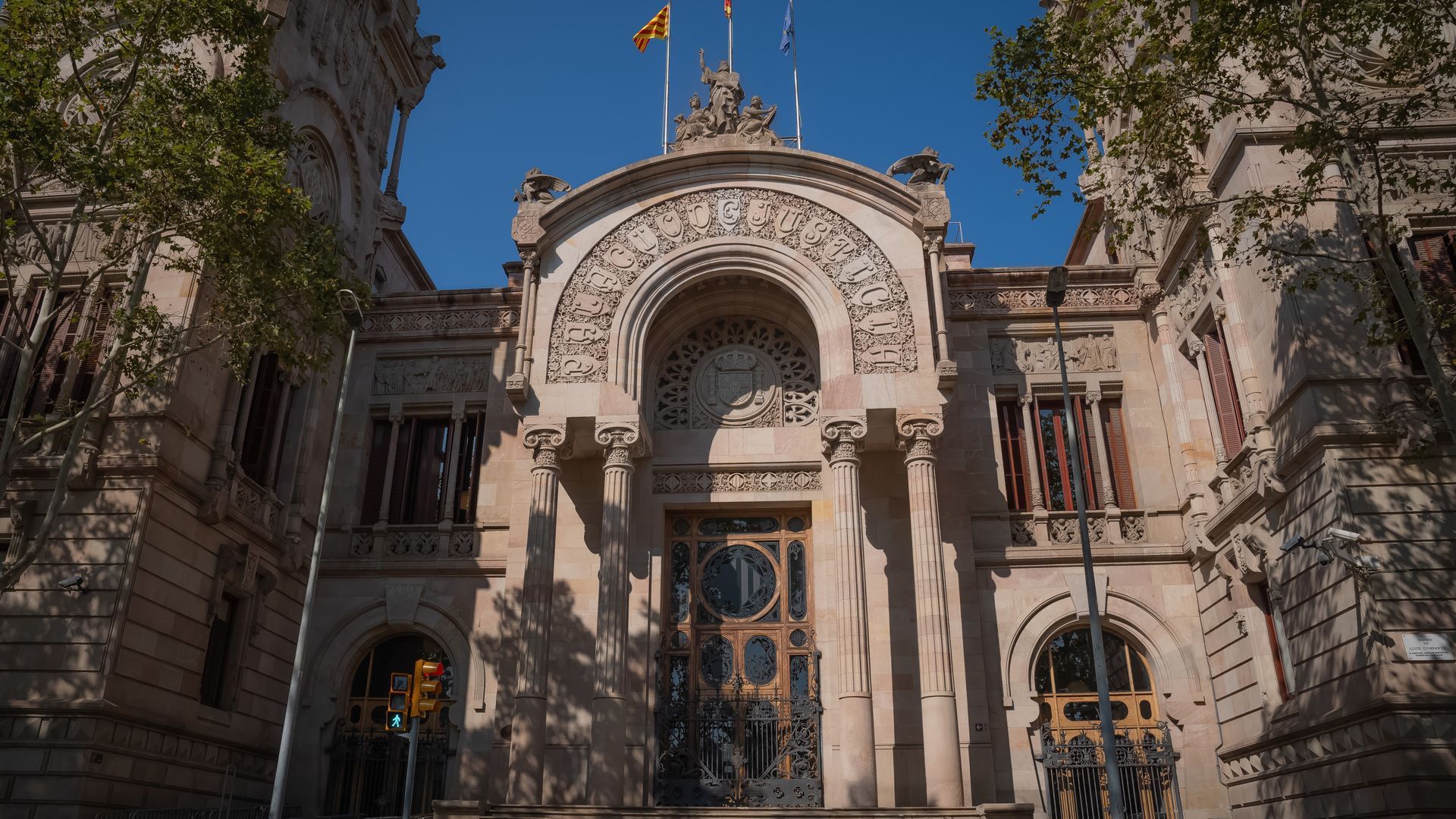 Archivo - Fachada del Tribunal Superior de Justicia de Cataluña (TSJC), a 7 de agosto de 2024, en Barcelona, Catalunya (España)