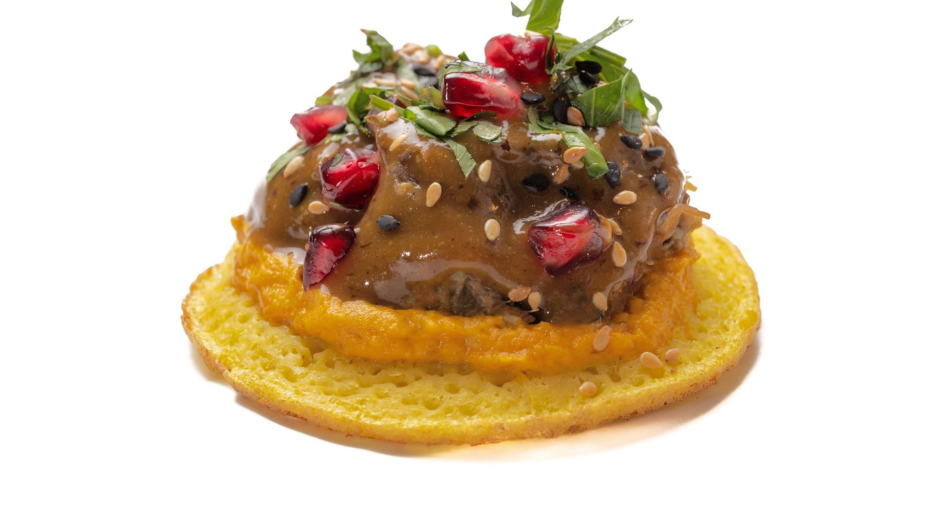 ‘Baghrir con méchoui de ternera’ de Souksou