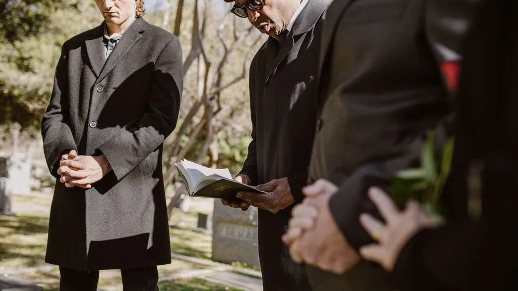 Despidiéndose de un ser querido