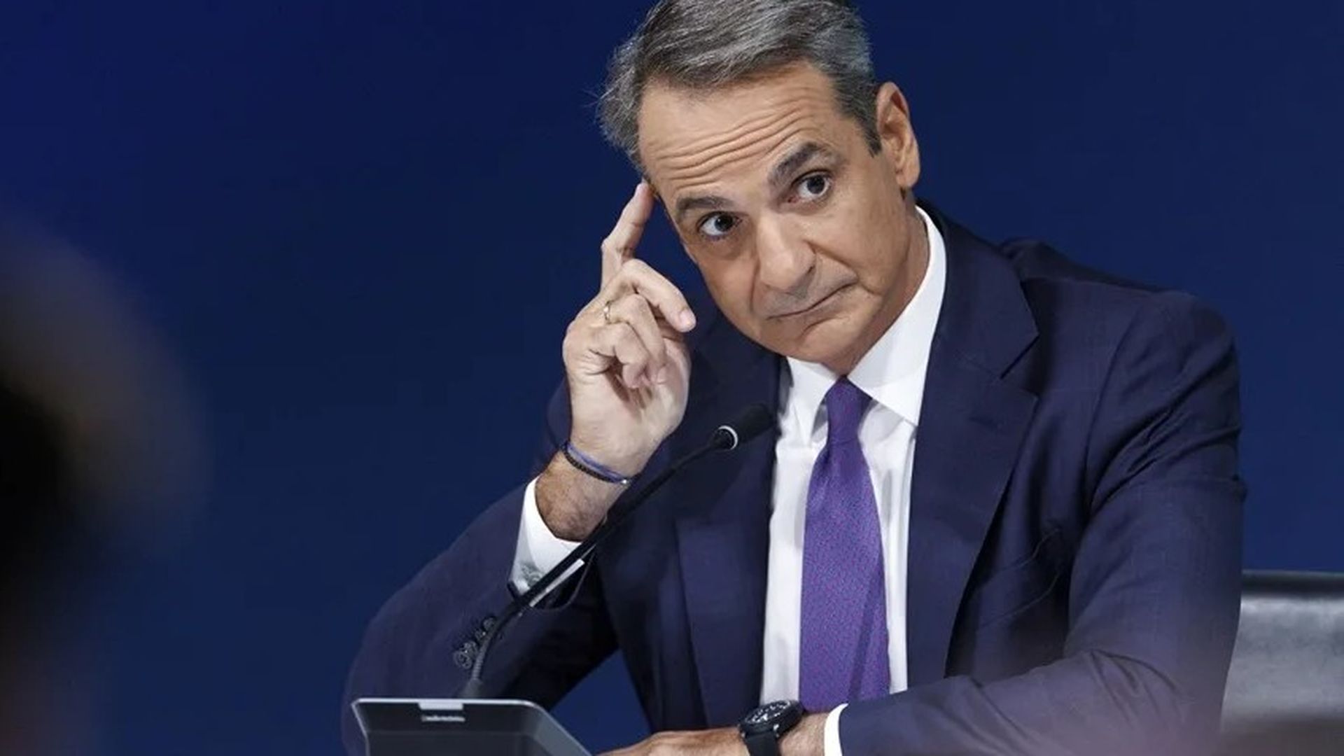 El primer ministro griego Kyriakos Mitsotakis