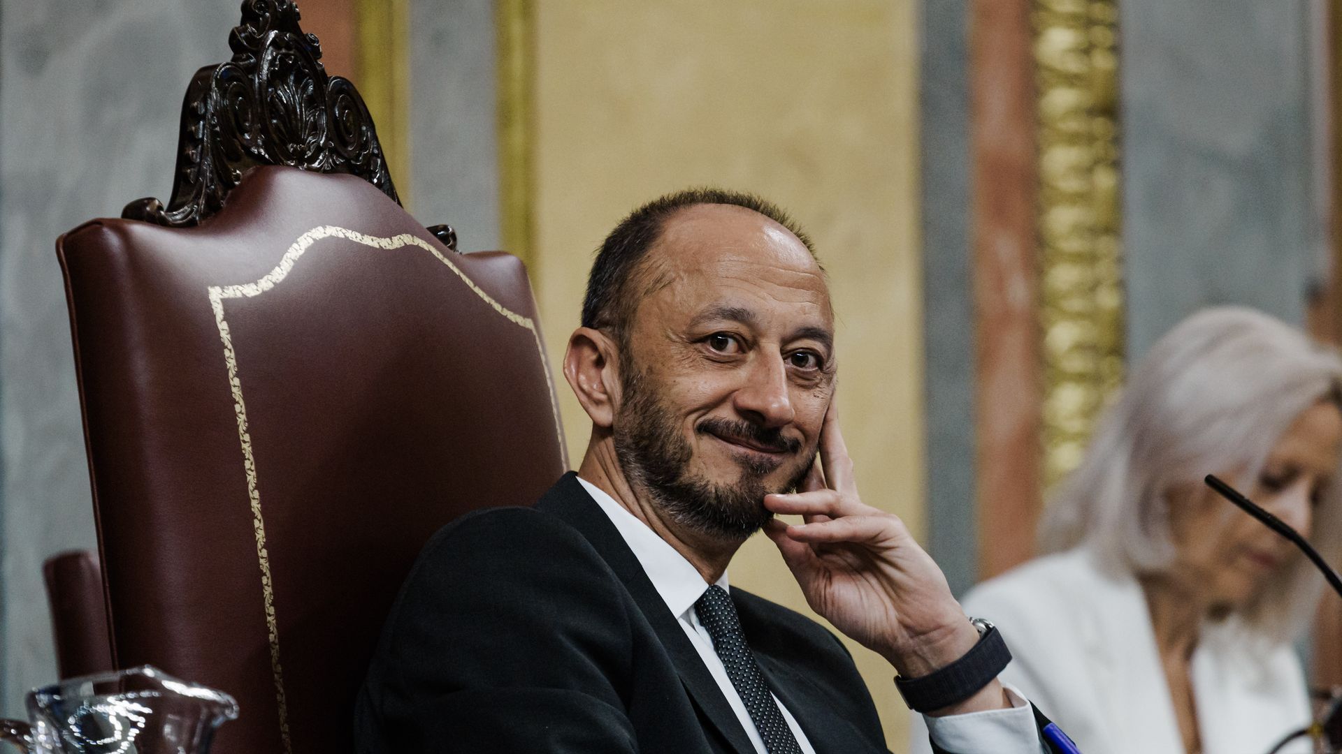 El vicepresidente del Congreso de los Diputados, Alfonso Rodríguez Celis