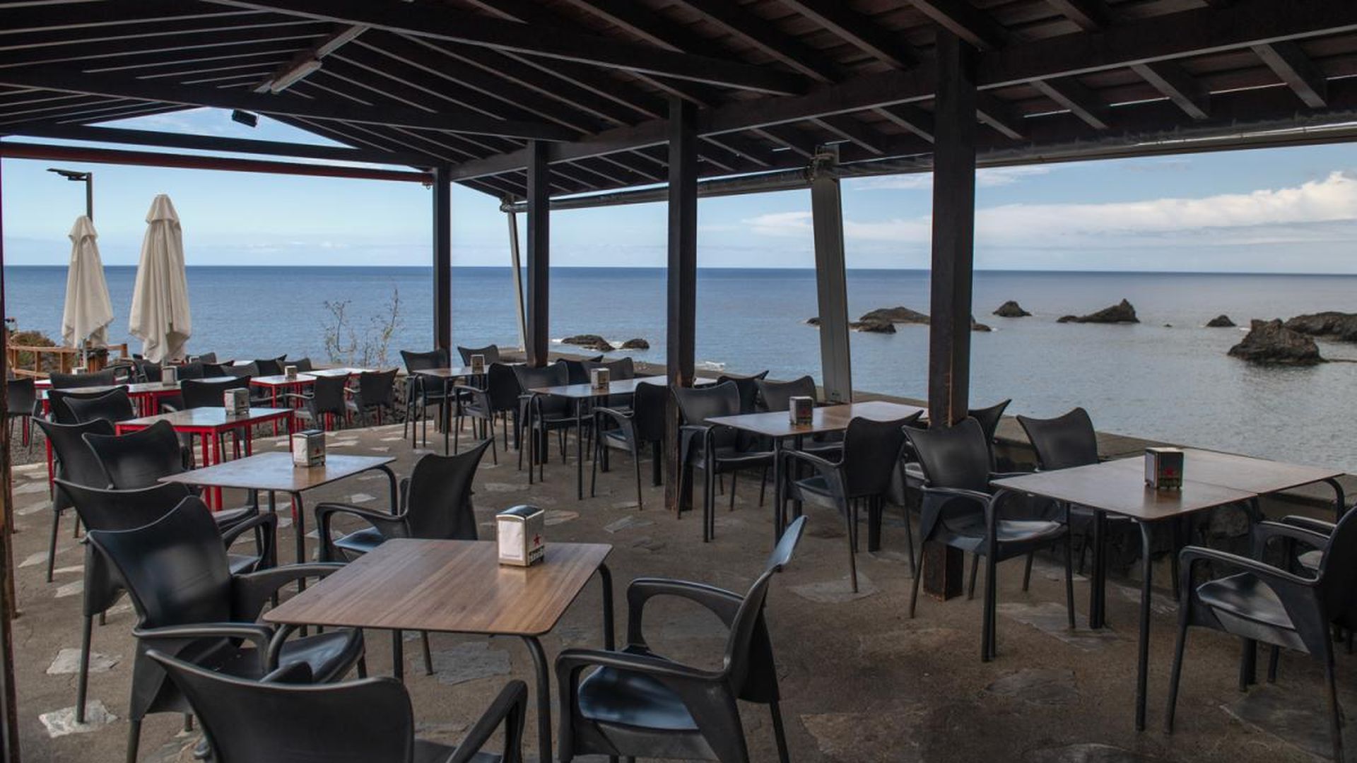 Situado en pleno acantilado, te puedes imaginar las vistas