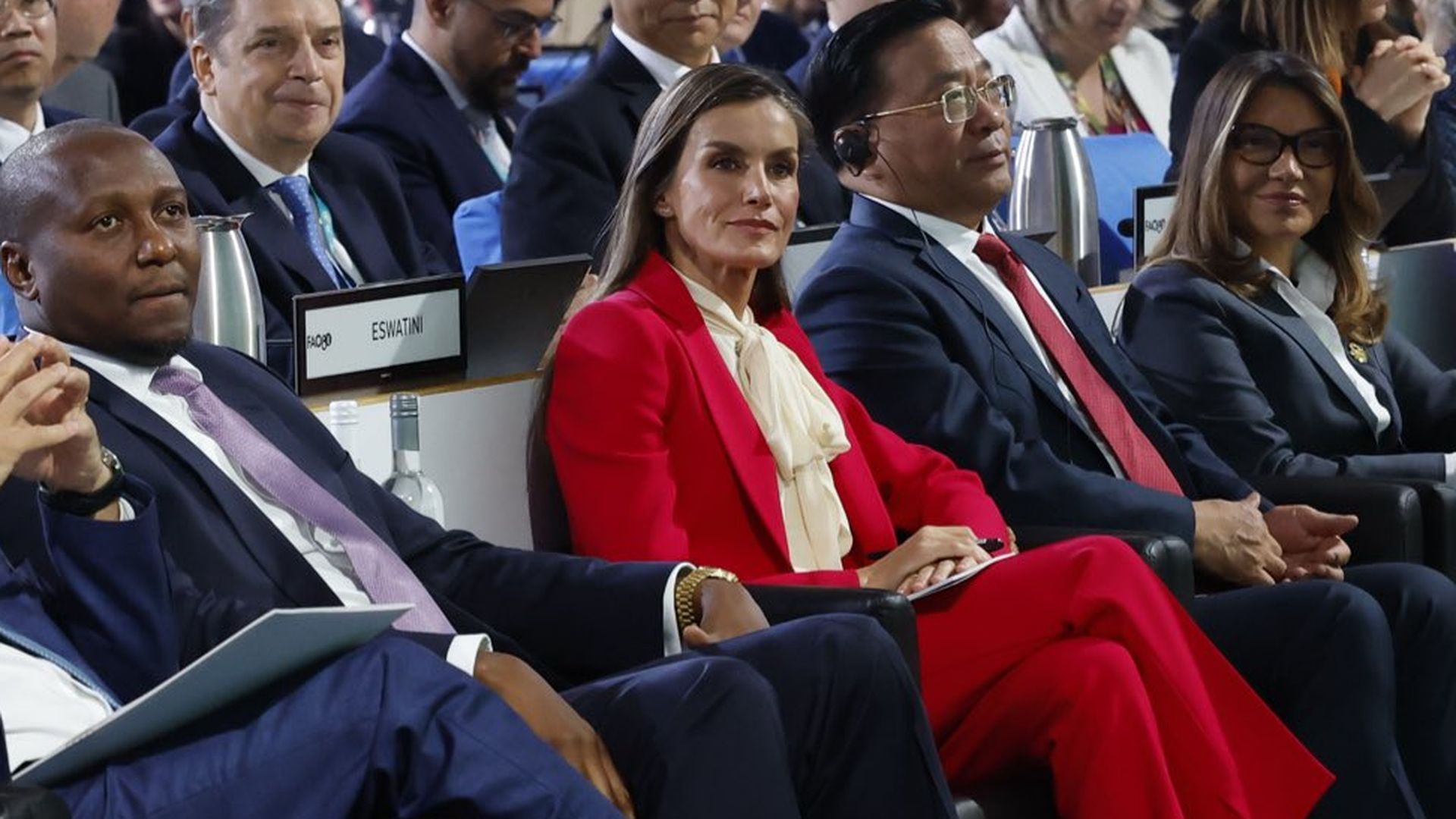 La reina Letizia este 16 de octubre en Roma