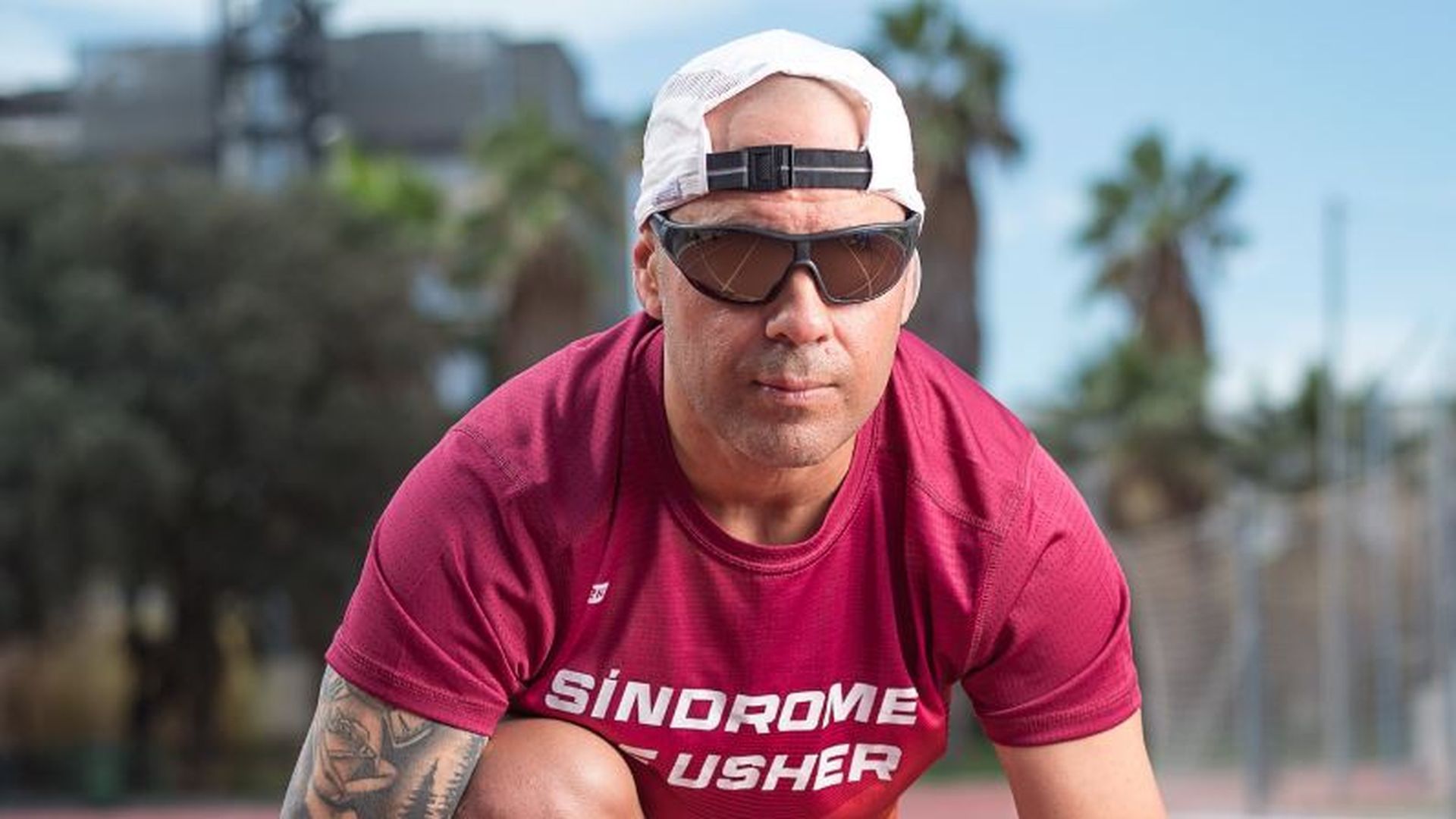 Mario, atleta sordociego